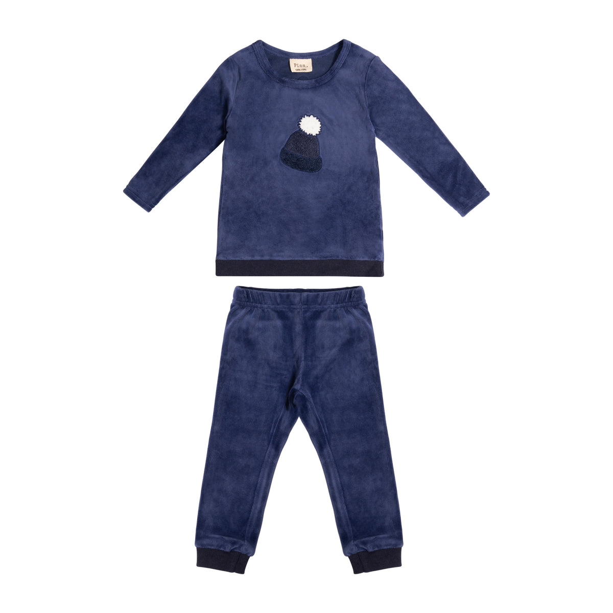 Winter Hat 2 Piece Lounge Set Blue