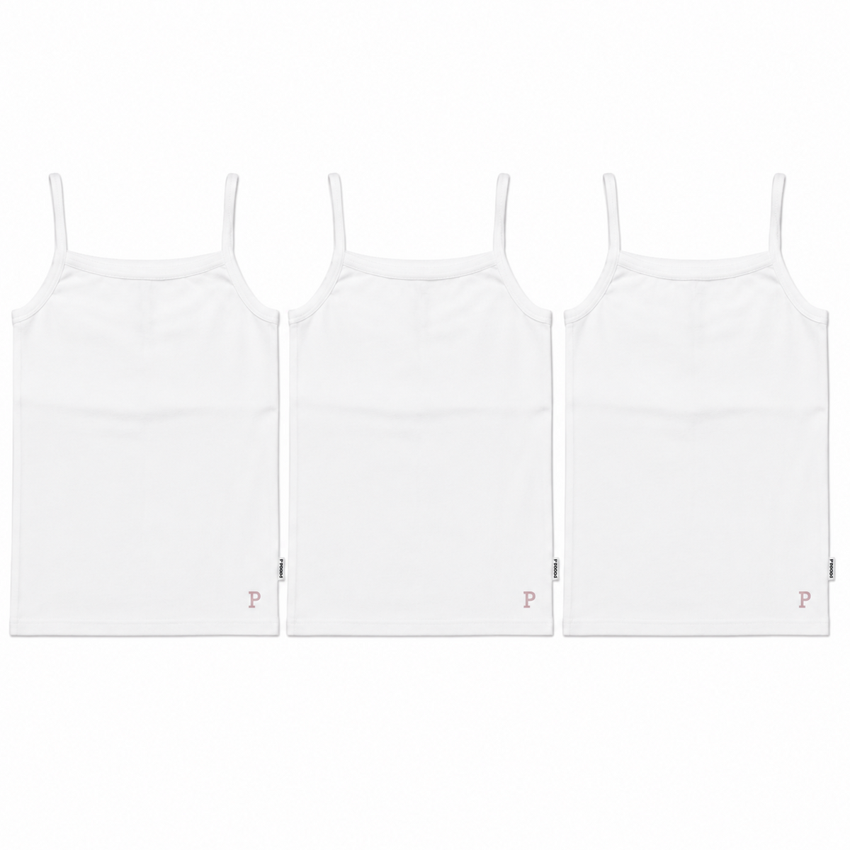 Girls Cami Undershirts 3 Pack [TW26-GW]