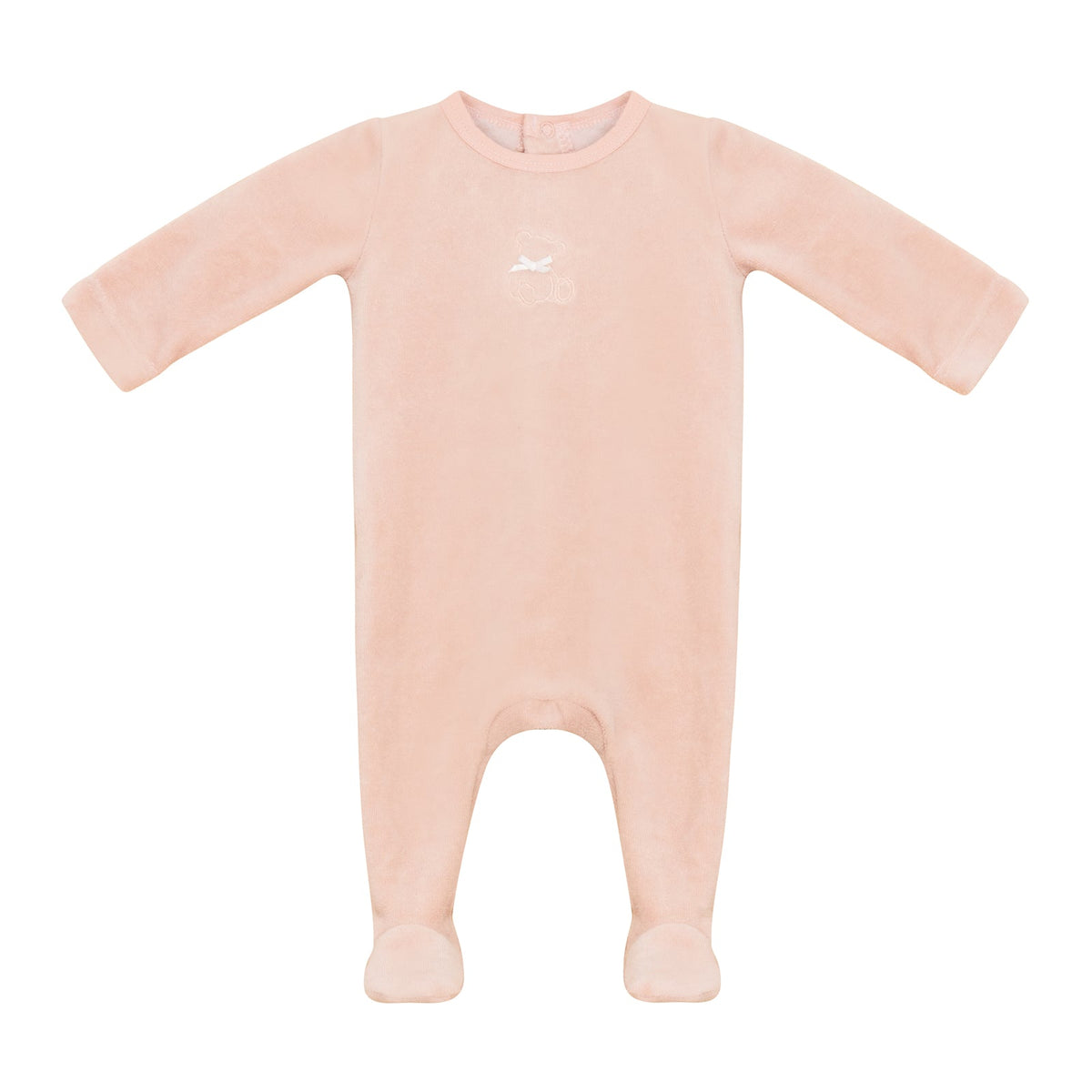 Little Bear Footie Pink