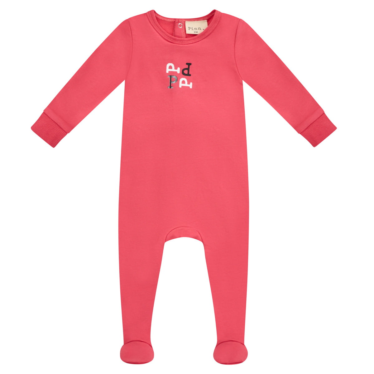 4 P'S Footie Pink