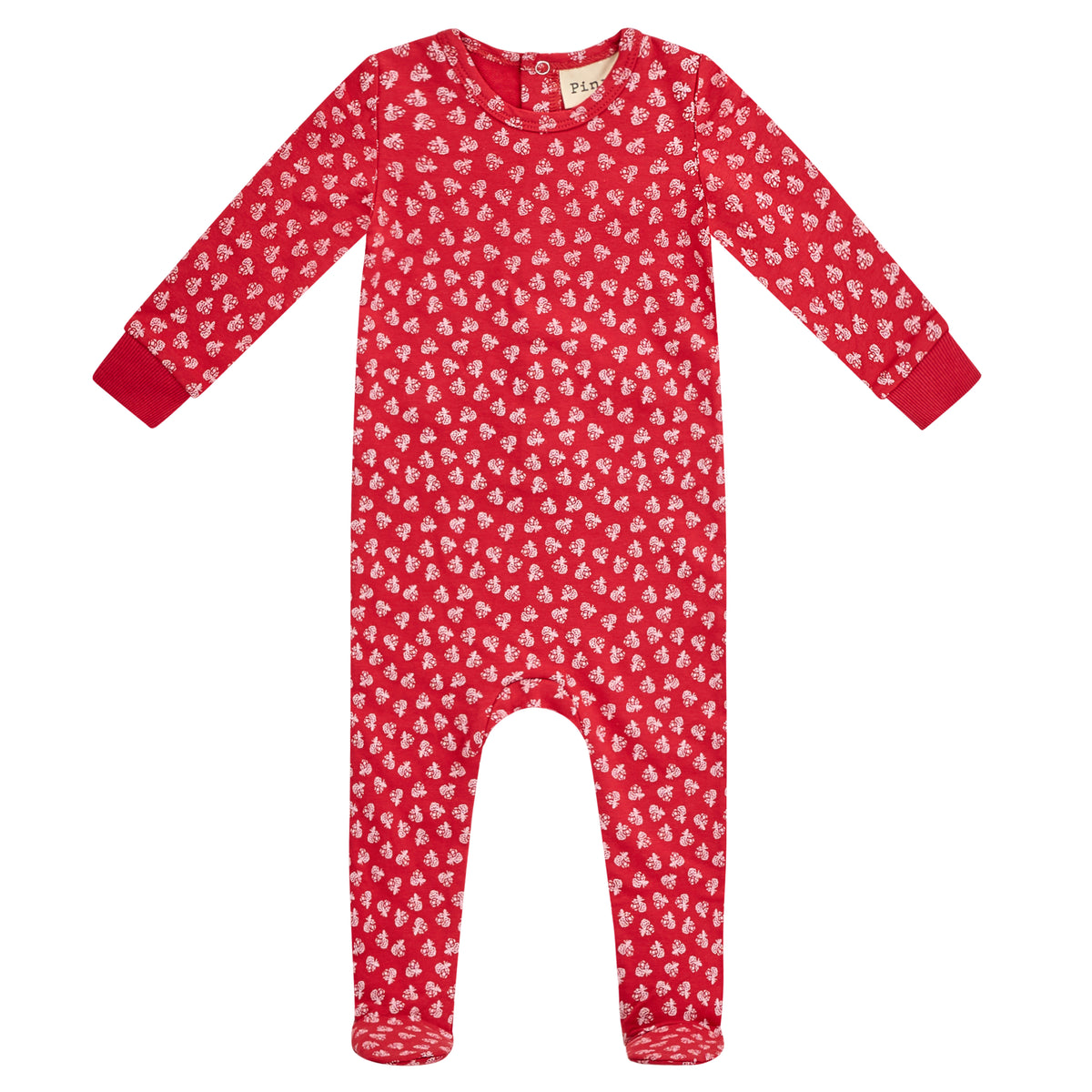 All Over Flower Footie