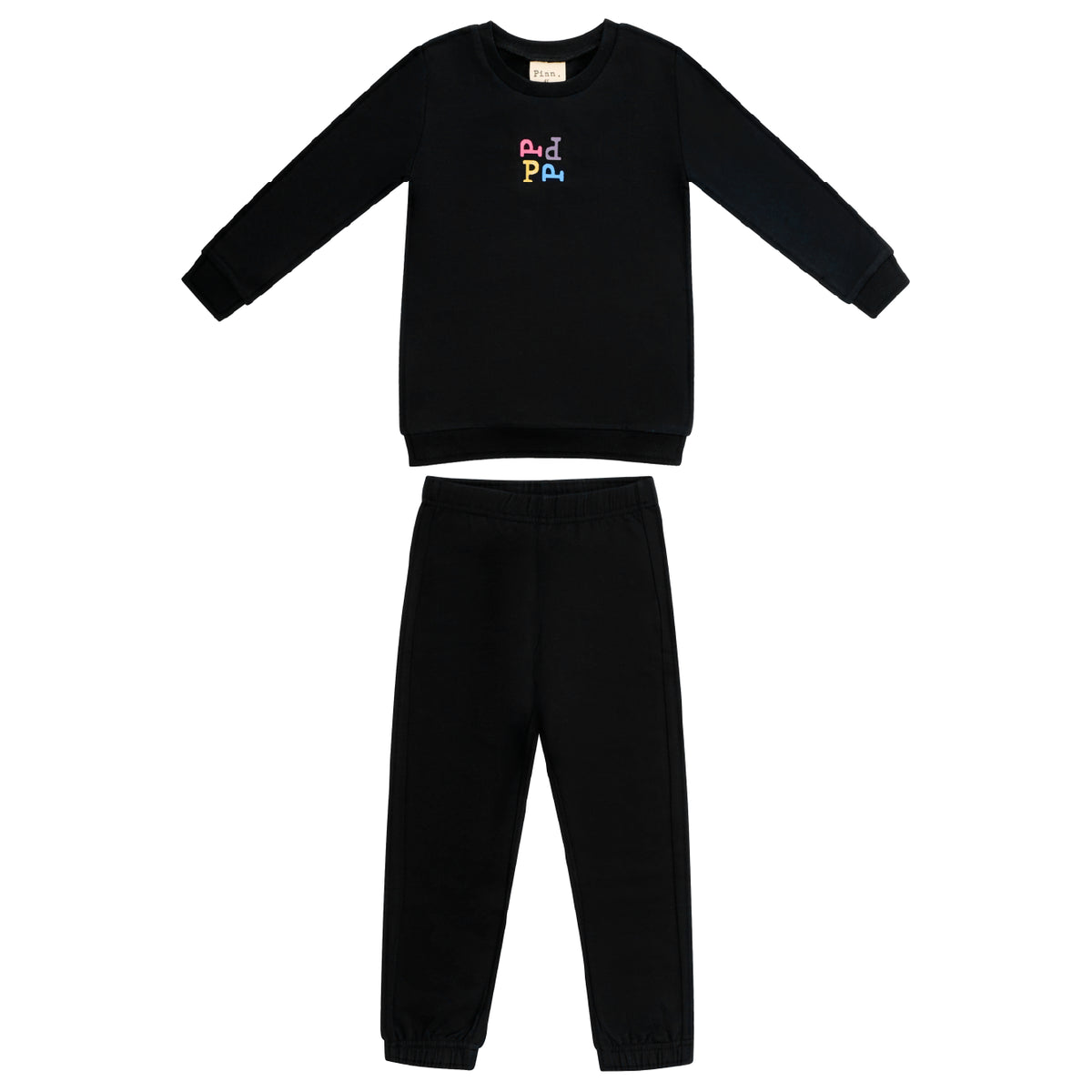 4 P'S 2 Piece Lounge Set Black
